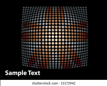 Orange abstract logo