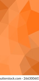Fondo poligonal bajo abstracto naranja Estilizado geométrico