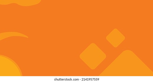 Orange abstract. Minimal geometric background. Orange elements with fluid gradient. Dynamic shapes illustration. vector