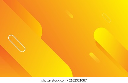 Orange abstract modern background design. Vector illustration