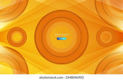 Orange abstract modern background diagonal lines texture design vector. Modern gradient diagonal circles lines.