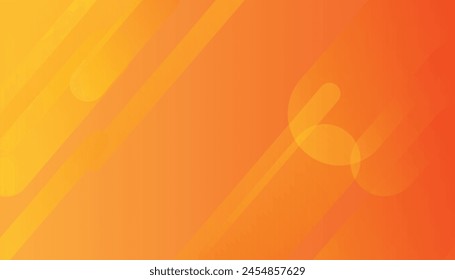 Orange abstract modern transparency shapes background, Abstract geometric shapes on orange color background, Minimalist Vector illustration
