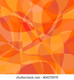 Orange Abstract Pattern