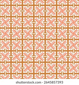 Patrón abstracto naranja para la ilustración, decoración de la etiqueta engomada de la habitación y jersey.
