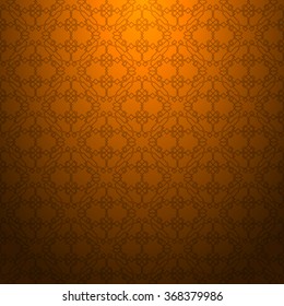 Orange abstract striped textured geometric pattern