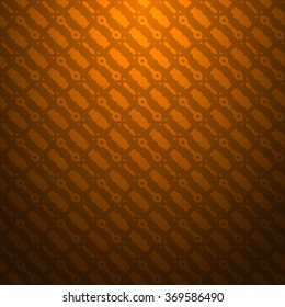 Orange abstract striped textured geometric pattern