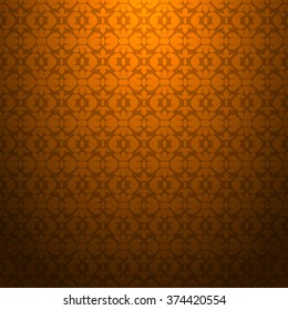 Orange abstract striped textured geometric pattern
