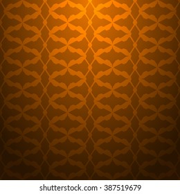 Orange abstract striped textured geometric pattern