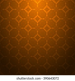 Orange abstract striped textured geometric pattern