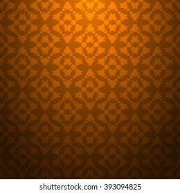 Orange abstract striped textured geometric pattern