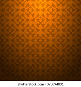 Orange abstract striped textured geometric pattern