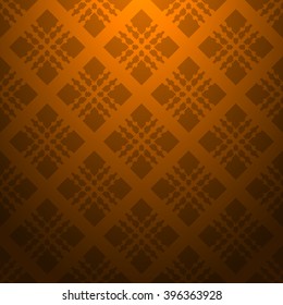 Orange abstract striped textured geometric pattern
