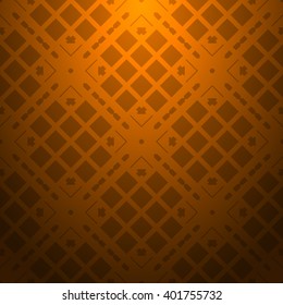 Orange abstract striped textured geometric pattern