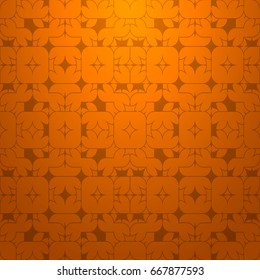 Orange abstract striped textured geometric pattern