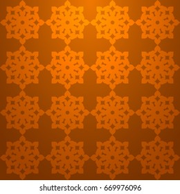 Orange abstract striped textured geometric pattern