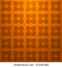 Orange abstract striped textured geometric pattern