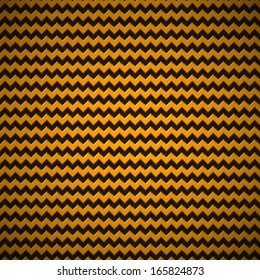 Orange abstract technology background with seamless zigzag perforated pattern for web sites, user interfaces (UI), applications (apps) and business presentations. Vector illustration.