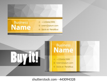 Orange abstract template for card or banner. Metal Background with waves and reflections. Business background, silver, illustration. Illustration of abstract background with a metallic element