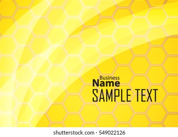 Orange abstract template for card or banner. Metal Background with waves and reflections. Business background, Illustration of abstract background with a metallic element