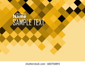 Orange abstract template for card or banner. Metal Background with waves and reflections. Business background, silver, illustration. Illustration of abstract background with a metallic element