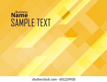 Orange abstract template for card or banner. Metal Background with waves and reflections. Business background, silver, illustration. Illustration of abstract background with a metallic element