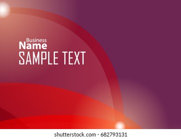 Orange abstract template for card or banner. Metal Background with waves and reflections. Business background, silver, illustration. Illustration of abstract background with a metallic element