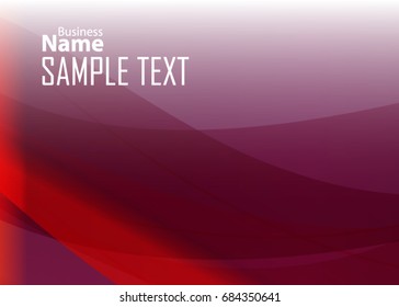 Orange abstract template for card or banner. Metal Background with waves and reflections. Business background, silver, illustration. Illustration of abstract background with a metallic element