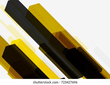 Orange abstract template for card or banner. Metal Background with waves and reflections. Business background, silver, illustration. Illustration of abstract background with a metallic element