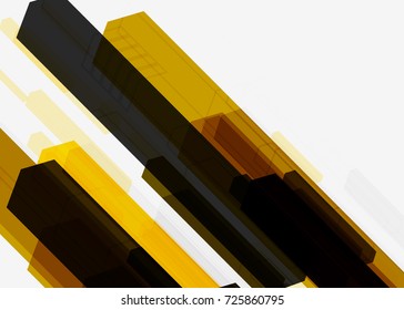 Orange abstract template for card or banner. Metal Background with waves and reflections. Business background, silver, illustration. Illustration of abstract background with a metallic element