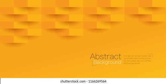 Orange abstract texture. Vector background 3d paper art style can be used in cover design, book design, poster, cd cover, website backgrounds or advertising.