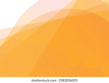 fondo abstracto de ondas anaranjadas