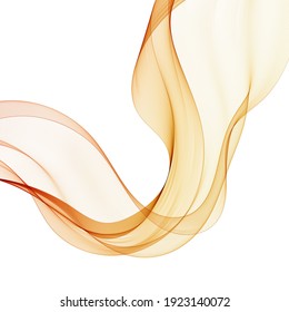 orange abstract wave. presentation template. decor for shell brochures, flyers, postcards. layout for an advertising banner
