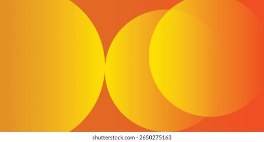 Orange abstract wavy background. Vector illustration
