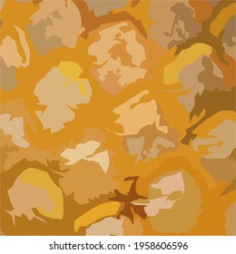 Orange Art Vector, Perfect for background, pattern, layout, backdrop, Etc
