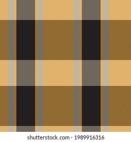 Orange Asymmetric Plaid textured seamless pattern suitable for fashion textiles and graphics