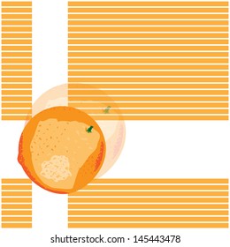 Orange background