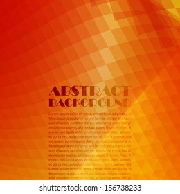 Orange background