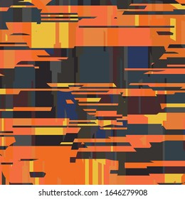 Orange and Gray Texture Twilight Sky Vector Background