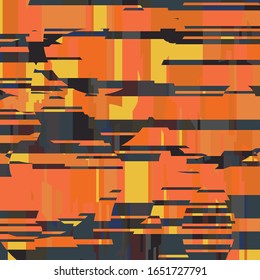 Orange and Gray Texture Twilight Sky Vector Background