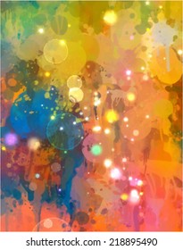 Orange background