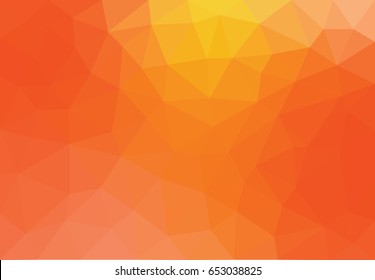 orange background