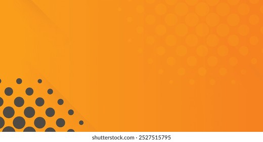 Orange background abstract design. Halloween concept. template layout posters, flyers. banners.