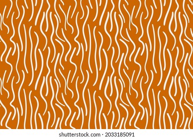 Orange background abstract design. Seamless pattern vector.