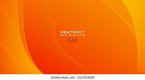 orange background with abstract shapes and effects, minimal gray backgrounds