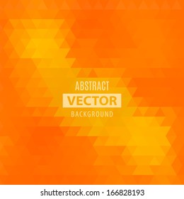 orange background abstraction geometrical background with orange triangles orange background way classical white flow star reflection conceptual walls scene technology gold digital fashionable gracefu