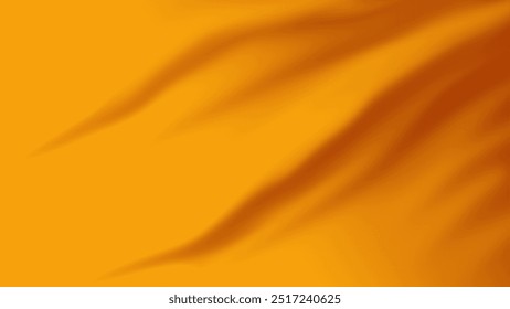 Orange background with attractive brown waves.