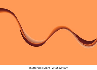 orange background with beautiful pattern for background card, poster, illlustration, wallpaper, presentation and other