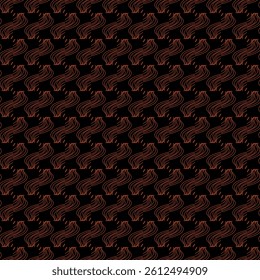 orange background black background glow in the dark traditional pattern style 