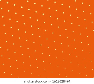 Orange Background Cartoon Style Modern Art Stock Vector (Royalty Free ...