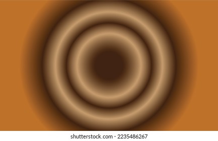 orange background is combined with dark brown and light brown